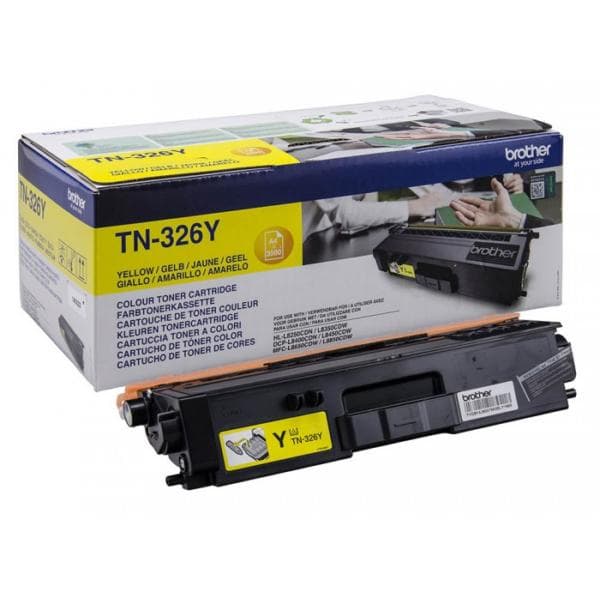 Изображение Brother TN-326Y для сверки маркировки