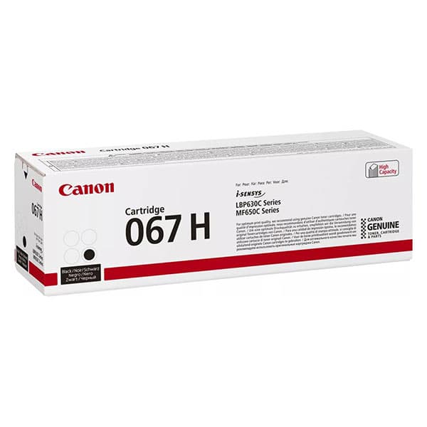 Изображение Canon 067H Black для сверки маркировки