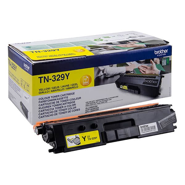 Изображение Brother TN-329Y для сверки маркировки
