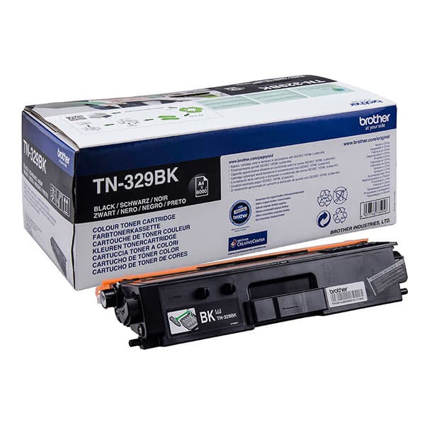 Изображение Brother TN-329BK для сверки маркировки