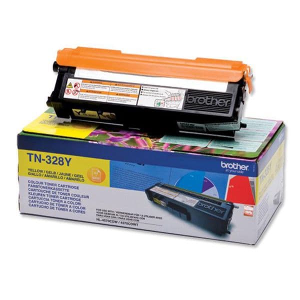 Изображение Brother TN-328Y для сверки маркировки