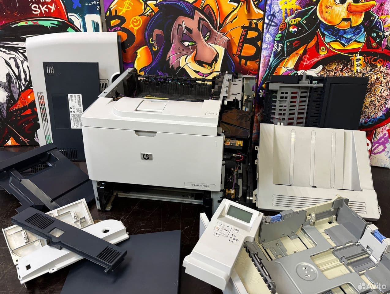 HP LaserJet Enterprise P3015 — Б/у