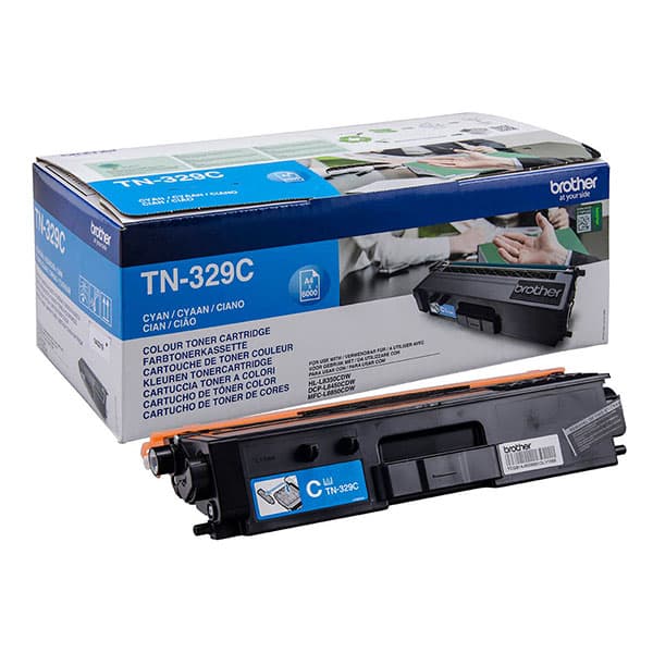 Изображение Brother TN-329C для сверки маркировки